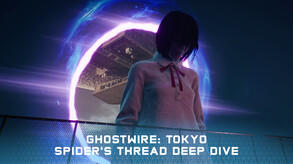 Screenshot dari video Ghostwire: Tokyo (PC/PS5)