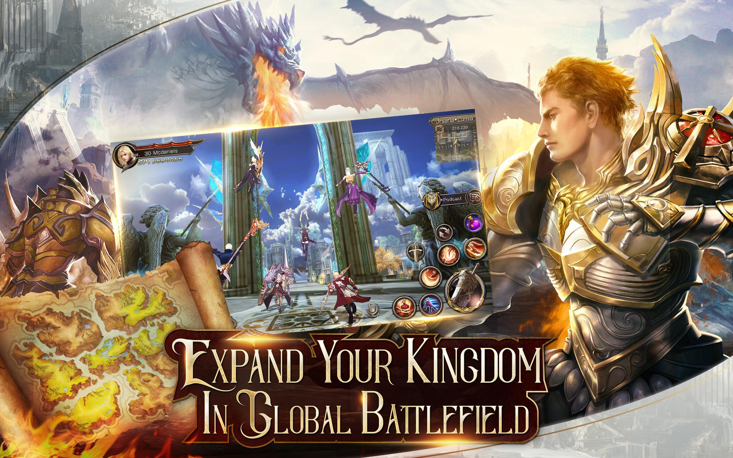 Immortal Thrones-3D Fantasy Mobile MMORPG Game Screenshot