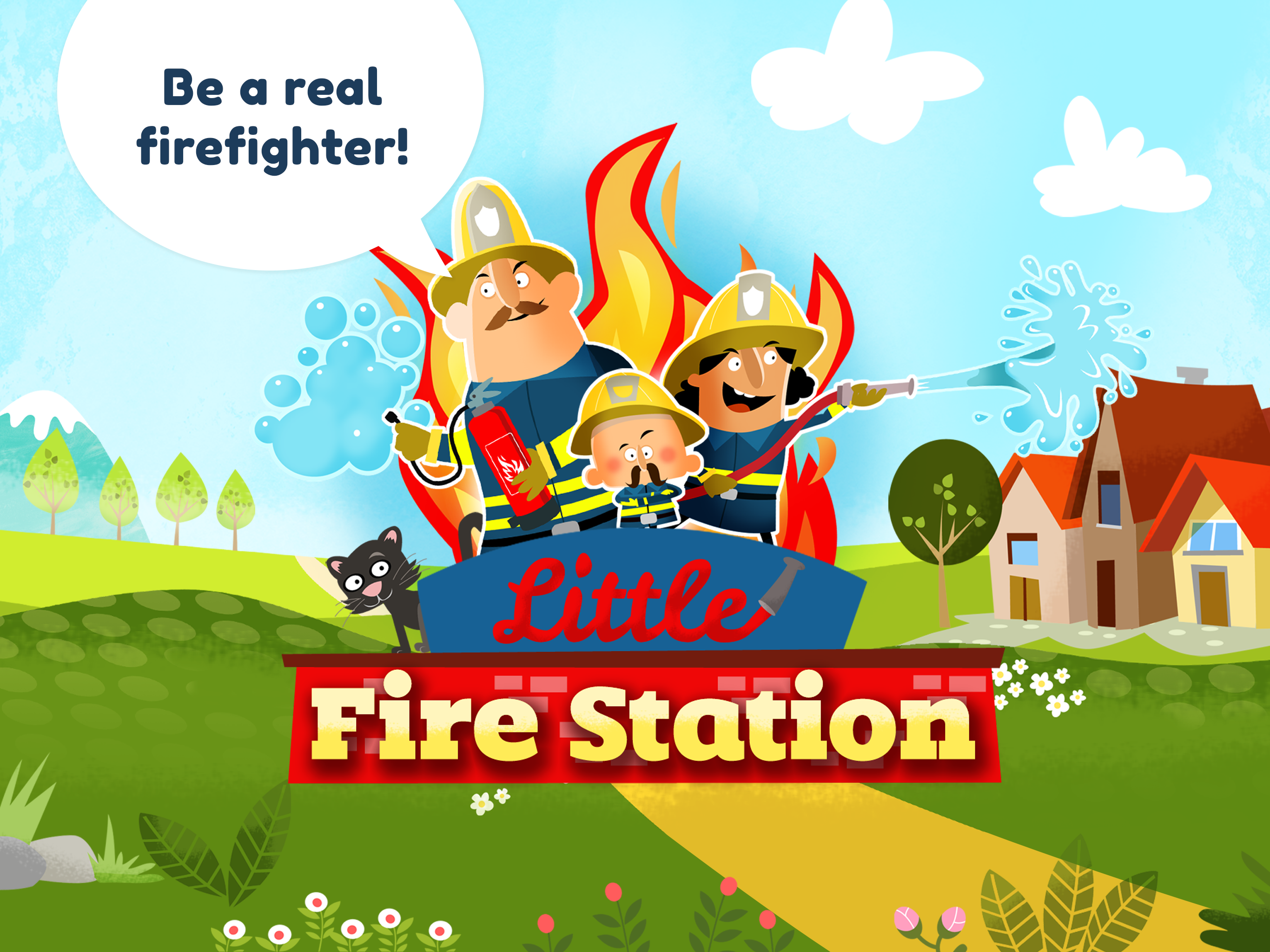 Little Fire Station Game Screenshot