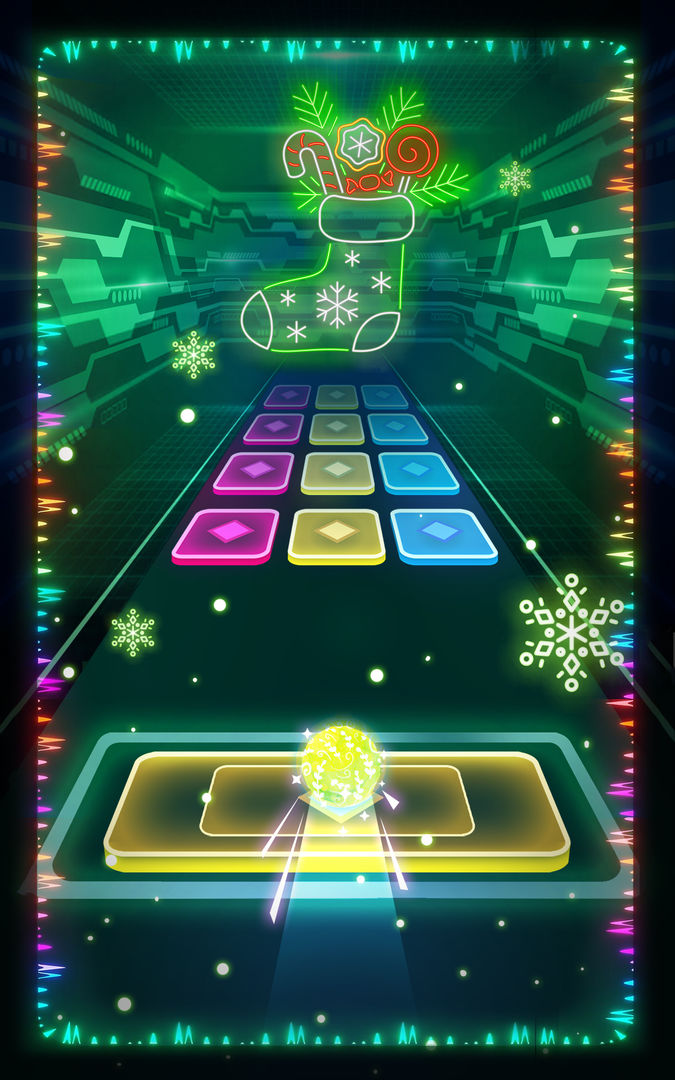 Screenshot of Color Hop 3D - Music Game