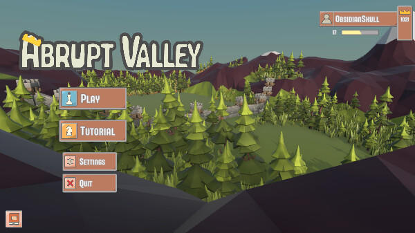 Abrupt Valley ภาพหน้าจอเกม