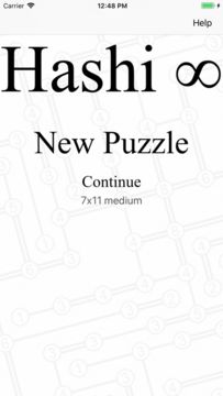 Hashi Infinite Game Screenshot