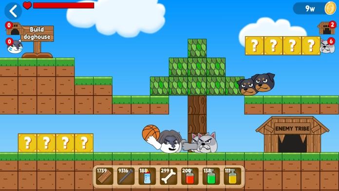 Dog Tribe:Kung fu puppy Game Screenshot