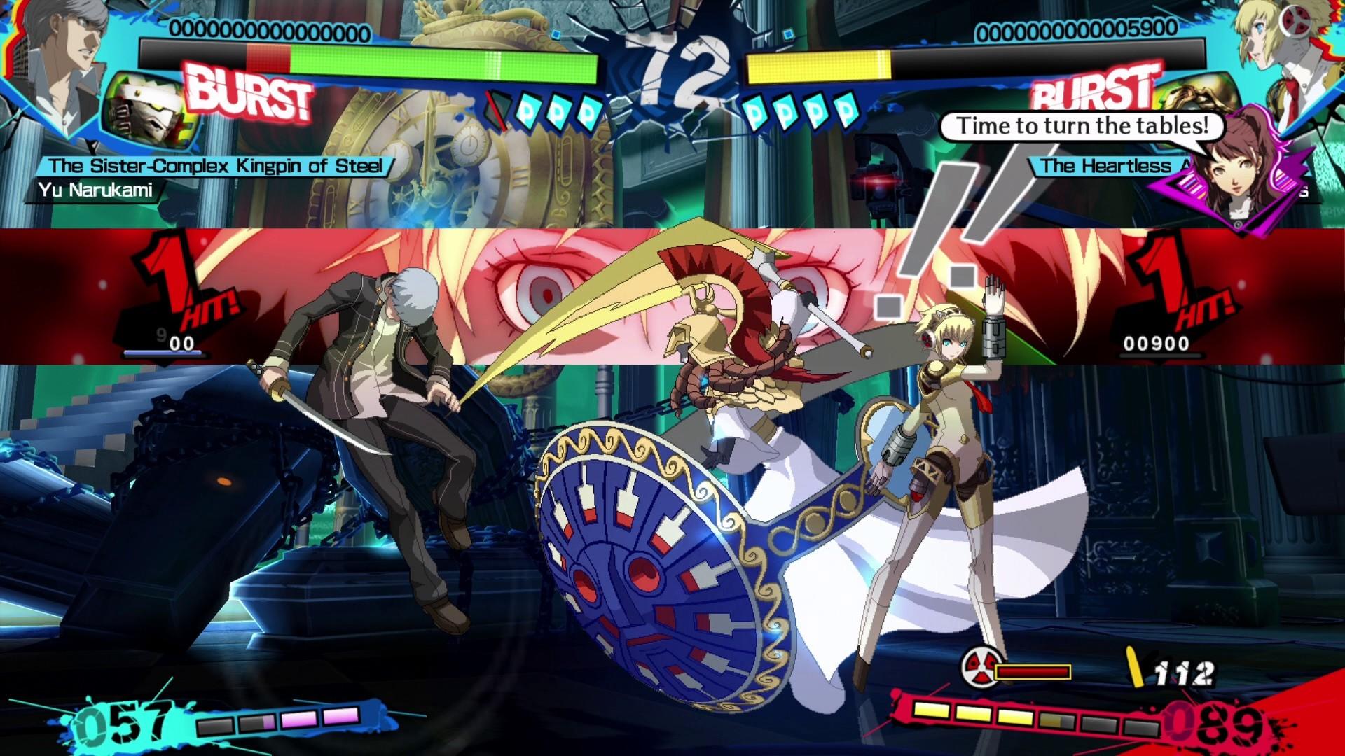 Screenshot of Persona 4 Arena Ultimax