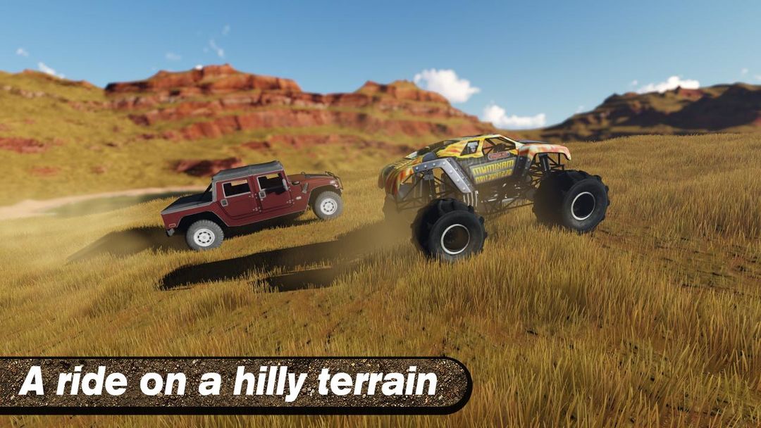 MMX Hill Climbing Optimize 게임 스크린 샷