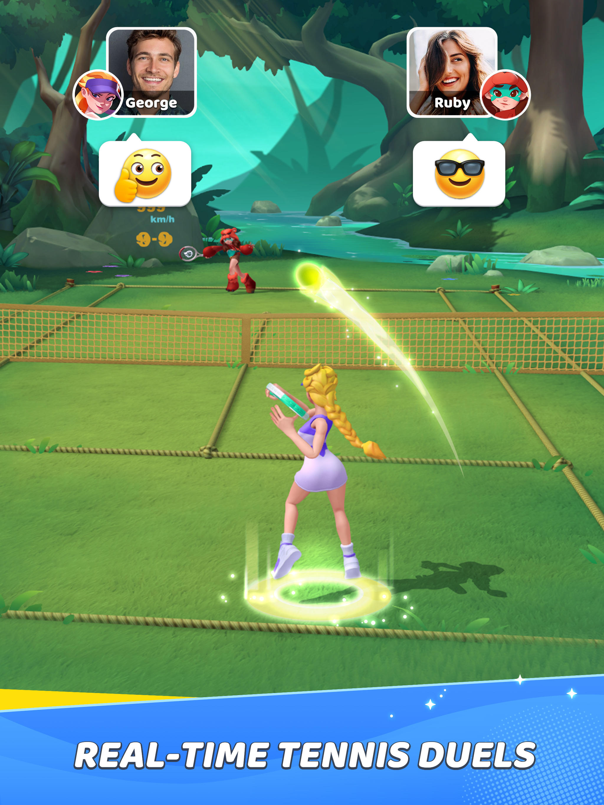 Extreme Tennis™ Game Screenshot