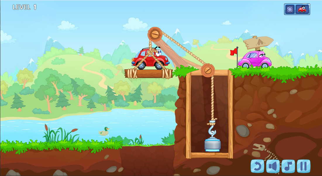 Wheelie 8 - Aliens 게임 스크린샷