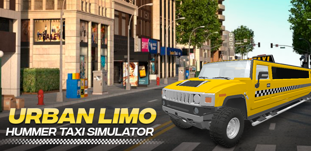 Banner of Simulator teksi Urban Hummer Limo 8.0
