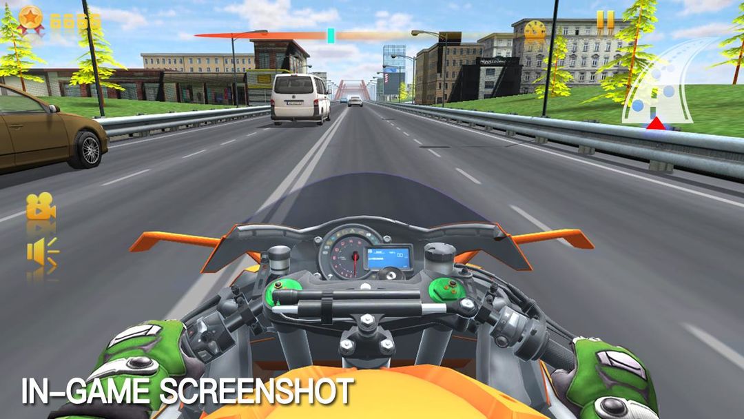 Screenshot of Moto Racing Rider