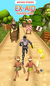 3D Rider Ex Heroes Escape - Run of aid adventure Game Screenshot