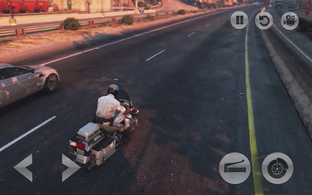 Police Motorbike : Simulator Crime City Chase 3D Game Screenshot