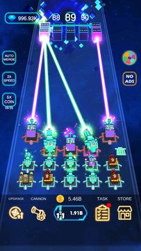 Fireline Merge Defense 3D Game Screenshot