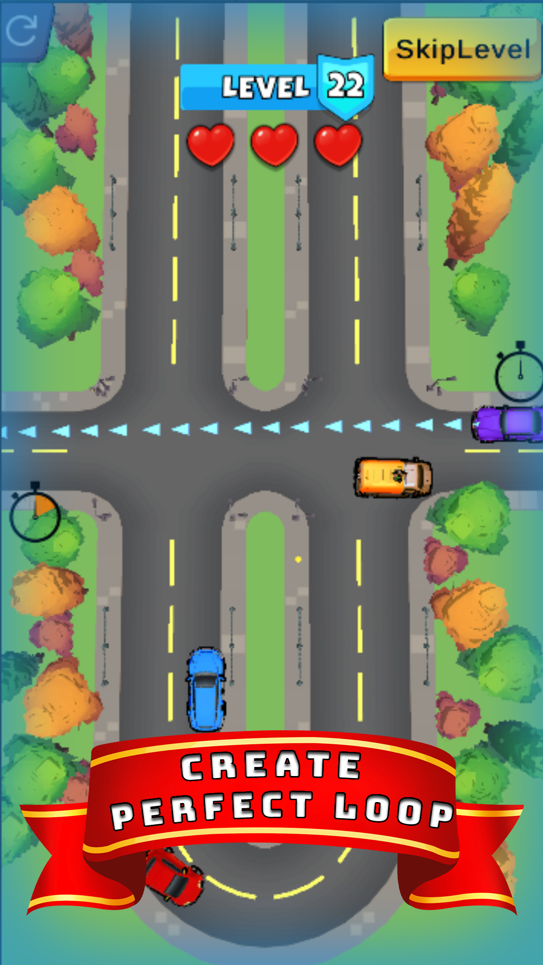 Cuplikan Layar Game Perfect Traffic Loop