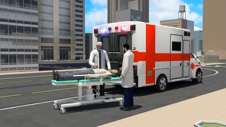 Screenshot 1 of Ambulance Rescue Simulator 2018 