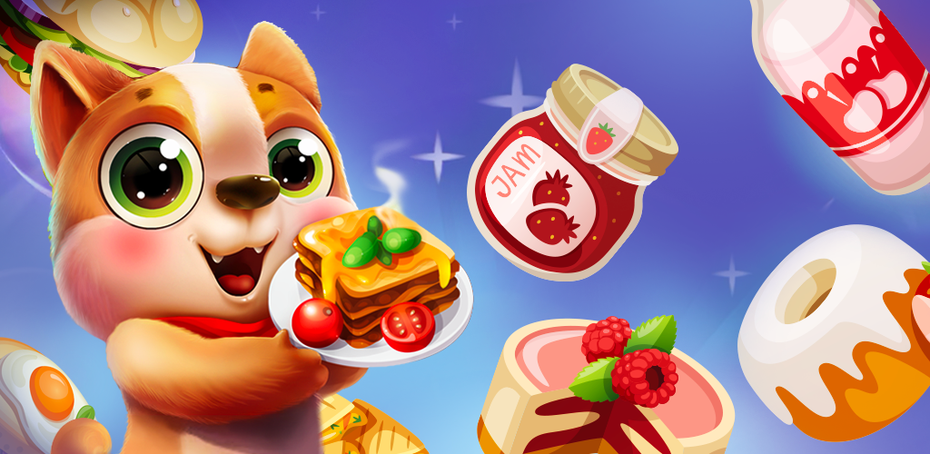 Banner of Kawaii Chef - joli magasin de hamburgers de cuisine pour animaux de compagnie mignons 