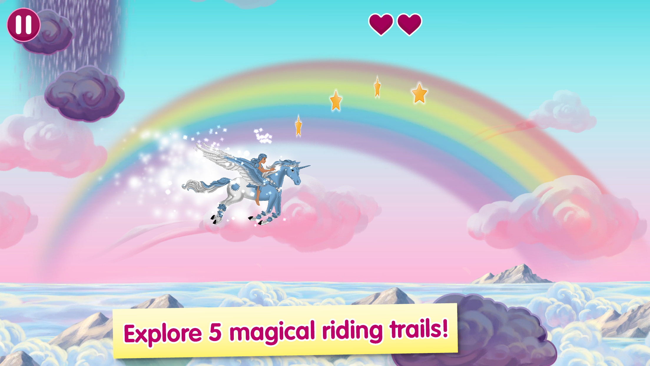 Captura de Tela do Jogo BAYALA® Unicorn Adventures