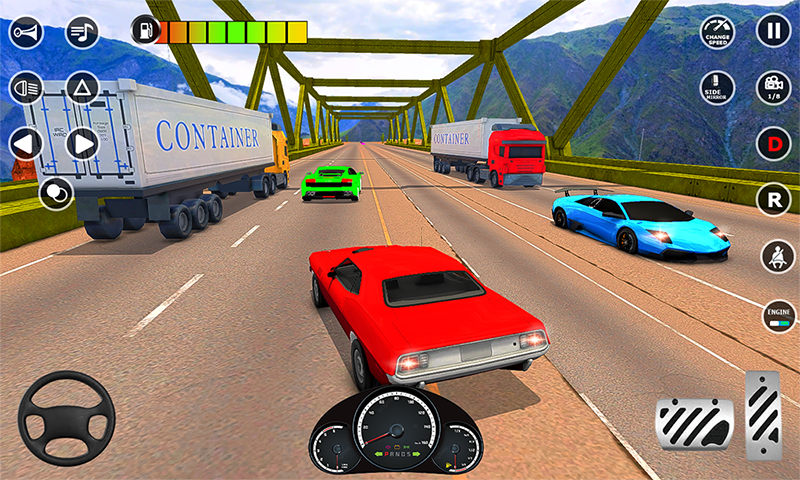 Traffic Driving-Racing Master Game Screenshot