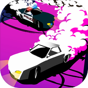 Polizei-Drift-Rennen