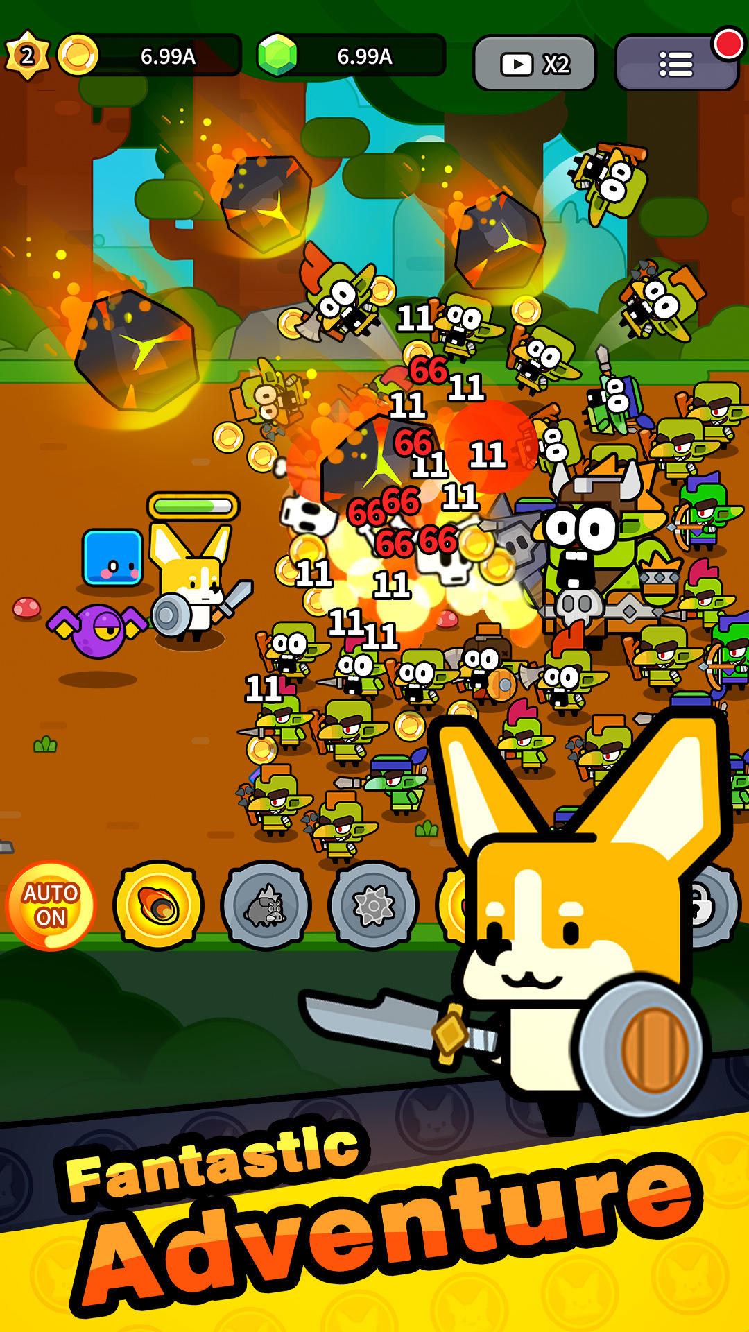 Super Dog Go! - Idle Game Game Screenshot