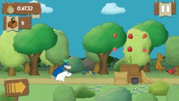 Moomin Adventures: Jam Run Game Screenshot