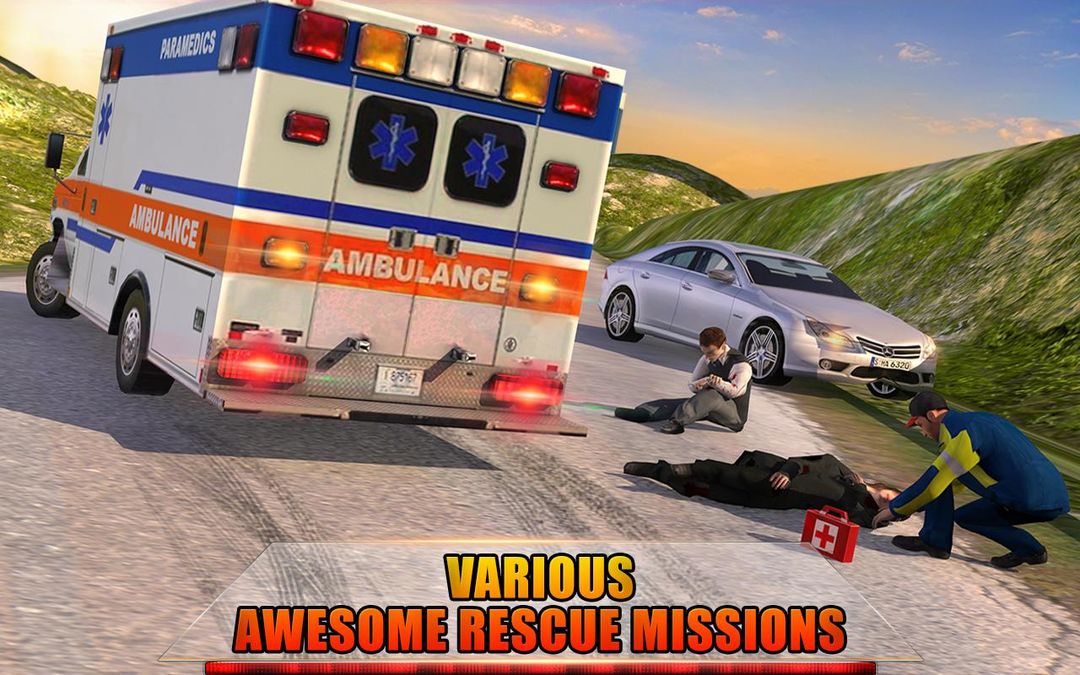 Screenshot of Ambulance Rescue Driving 2016