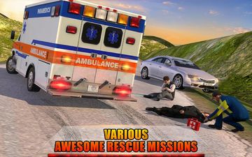 Ambulance Rescue Driving 2016 게임 스크린샷