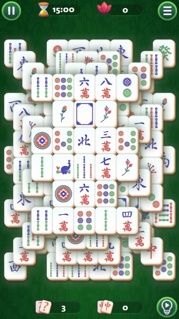 Screenshot of Solitaire Mahjong Classic