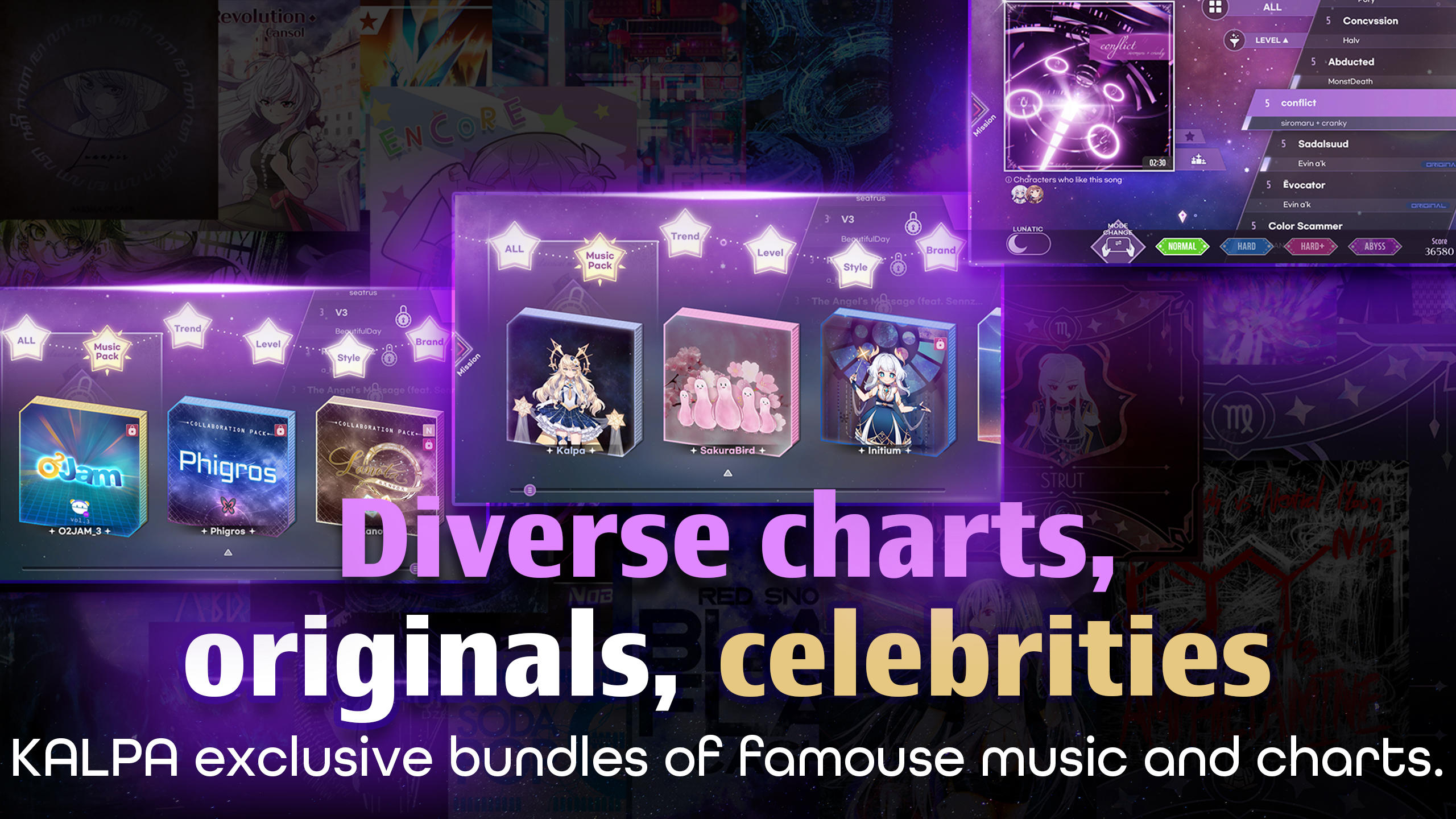 KALPA - Original Rhythm Game Game Screenshot