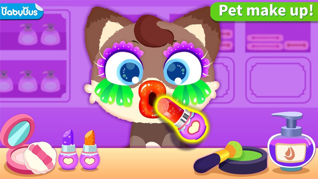 Screenshot of Little Panda's Pet Salon