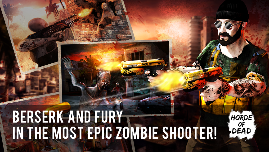 Horde of Dead: Zombie Plague ゲームのスクリーンショット