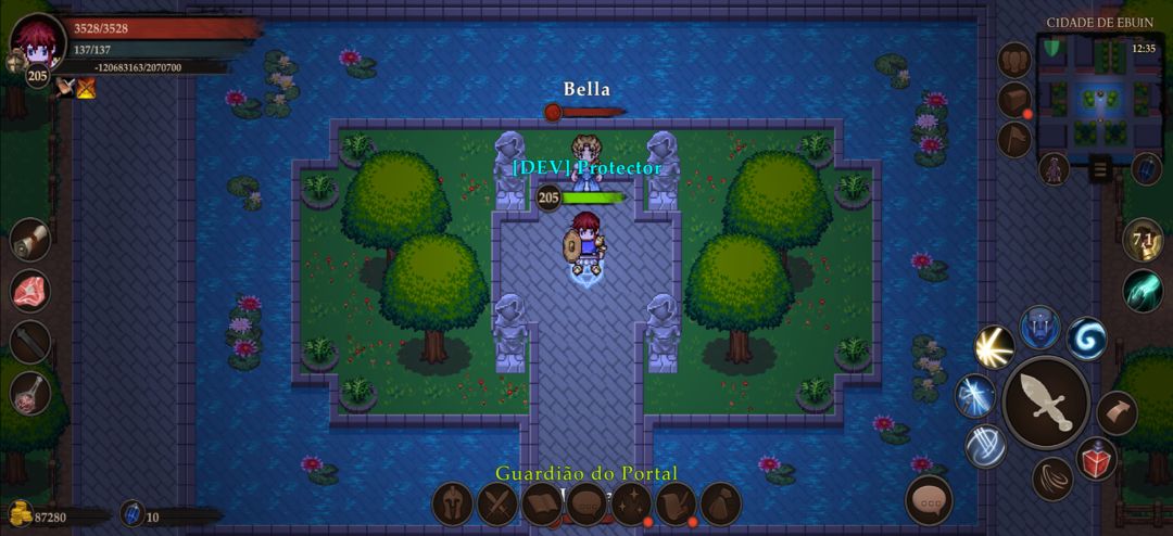 Screenshot of Eternal Quest: MMORPG