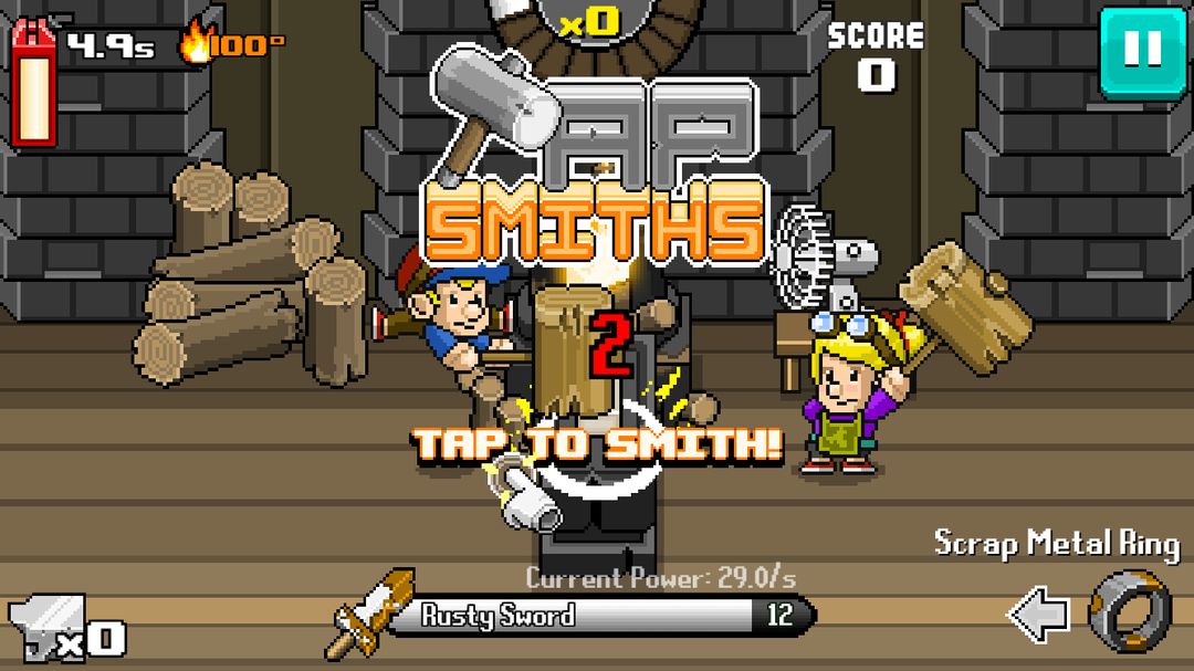 Tap Smiths screenshot game
