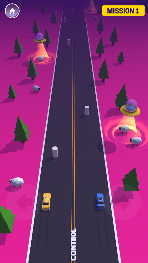 Cuplikan Layar Game Twin Turbo Race