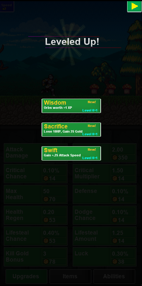 Screenshot 5 of Knights Run - Idle Roguelike 