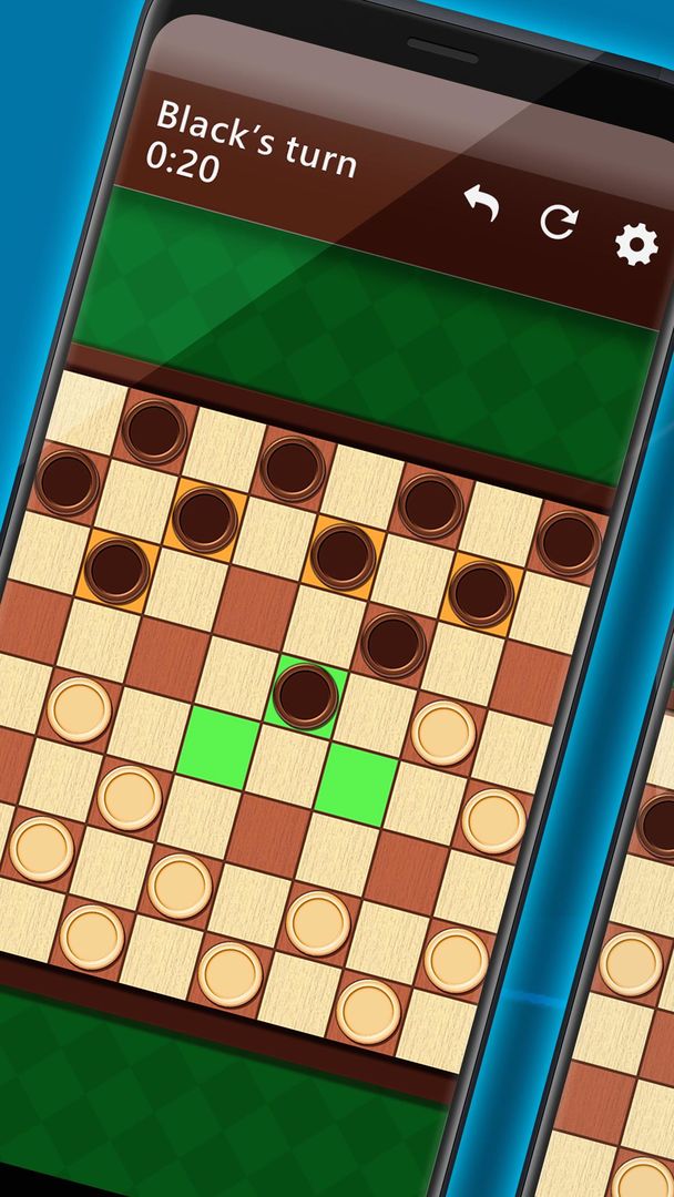 Checkers 게임 스크린 샷