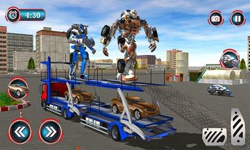 Multi Robot City Transport Sim Game Screenshot
