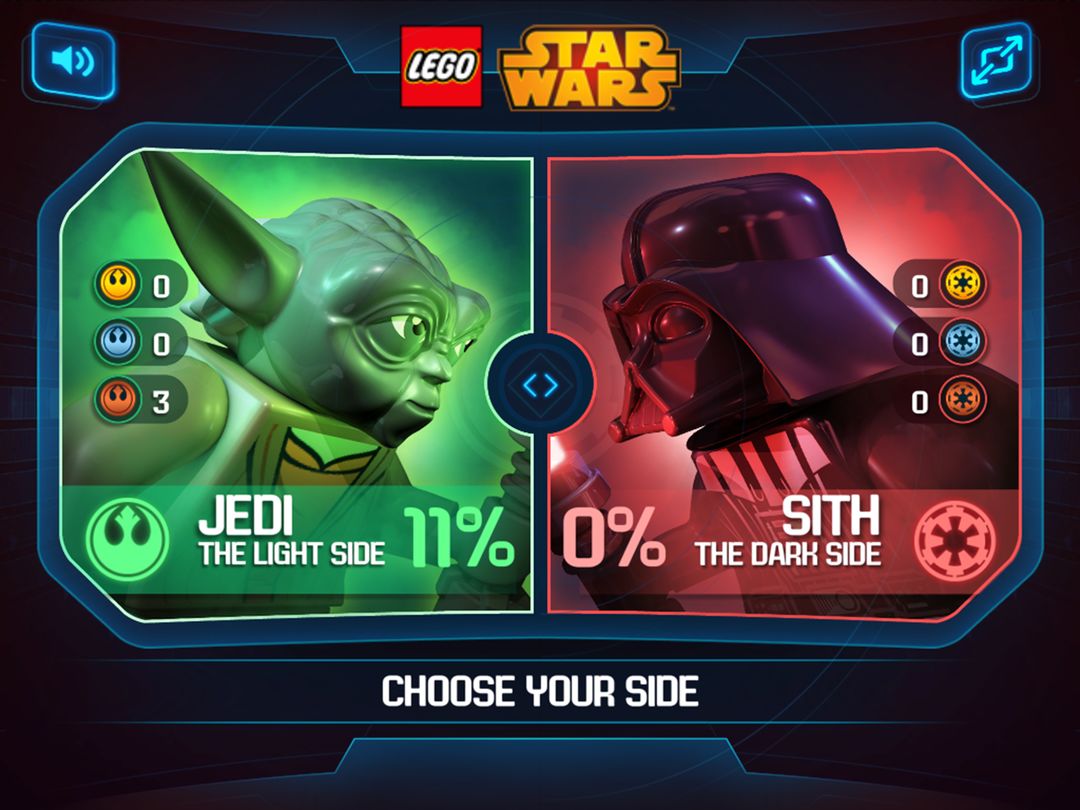 Screenshot of LEGO® Star Wars™ Yoda II