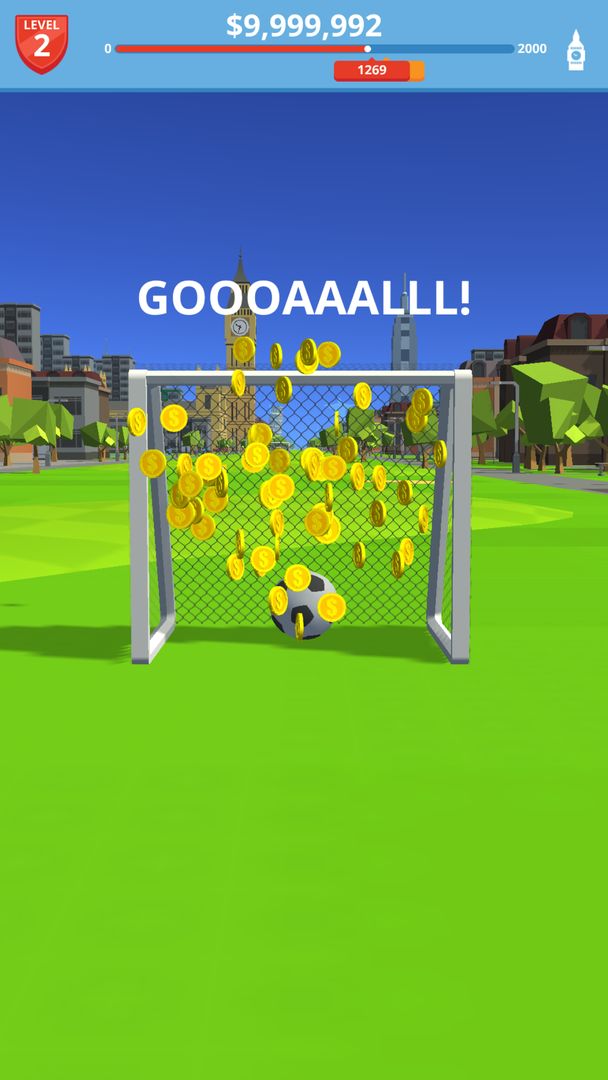 Screenshot of Soccer Kick