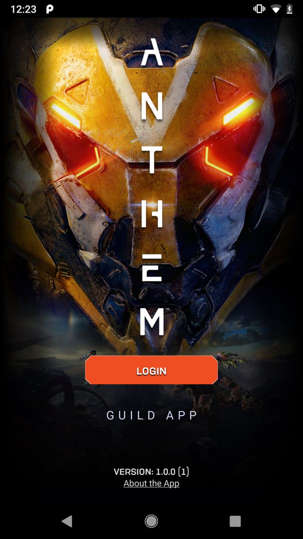 Anthem App screenshot game
