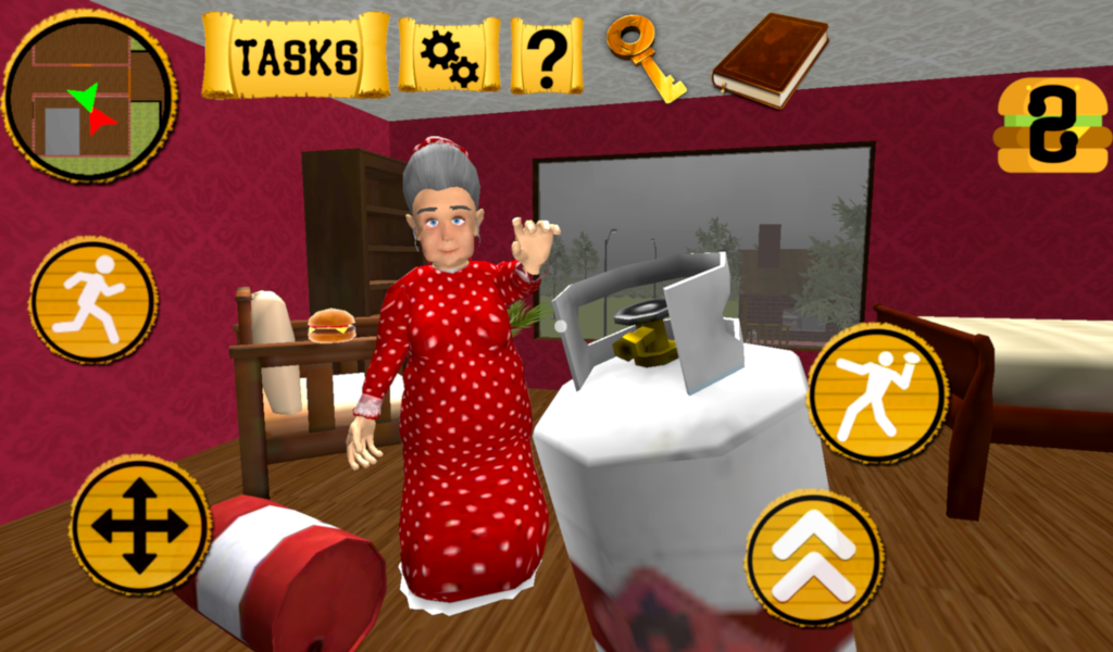 Granny Neighbor. Terrible Secret Game Screenshot