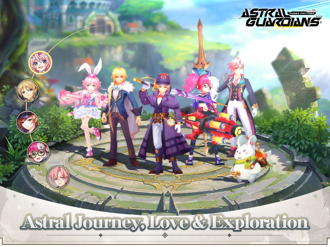 Screenshot of Astral Guardians: Cyber Fantasy