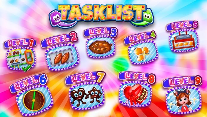 Cuplikan Layar Game Choco Candy Factory