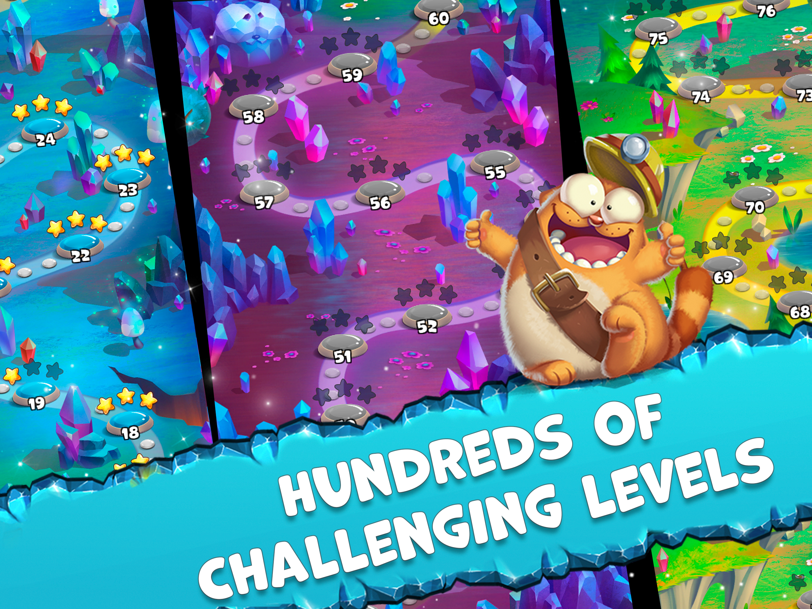 Viber Diamond Rush 게임 스크린샷