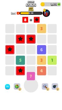Merge Single : Number Puzzle Game Screenshot