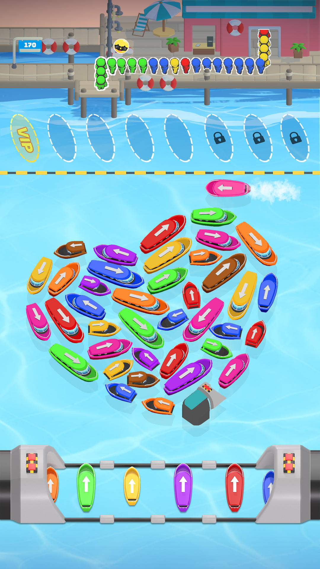 Boat Mania Game Screenshot