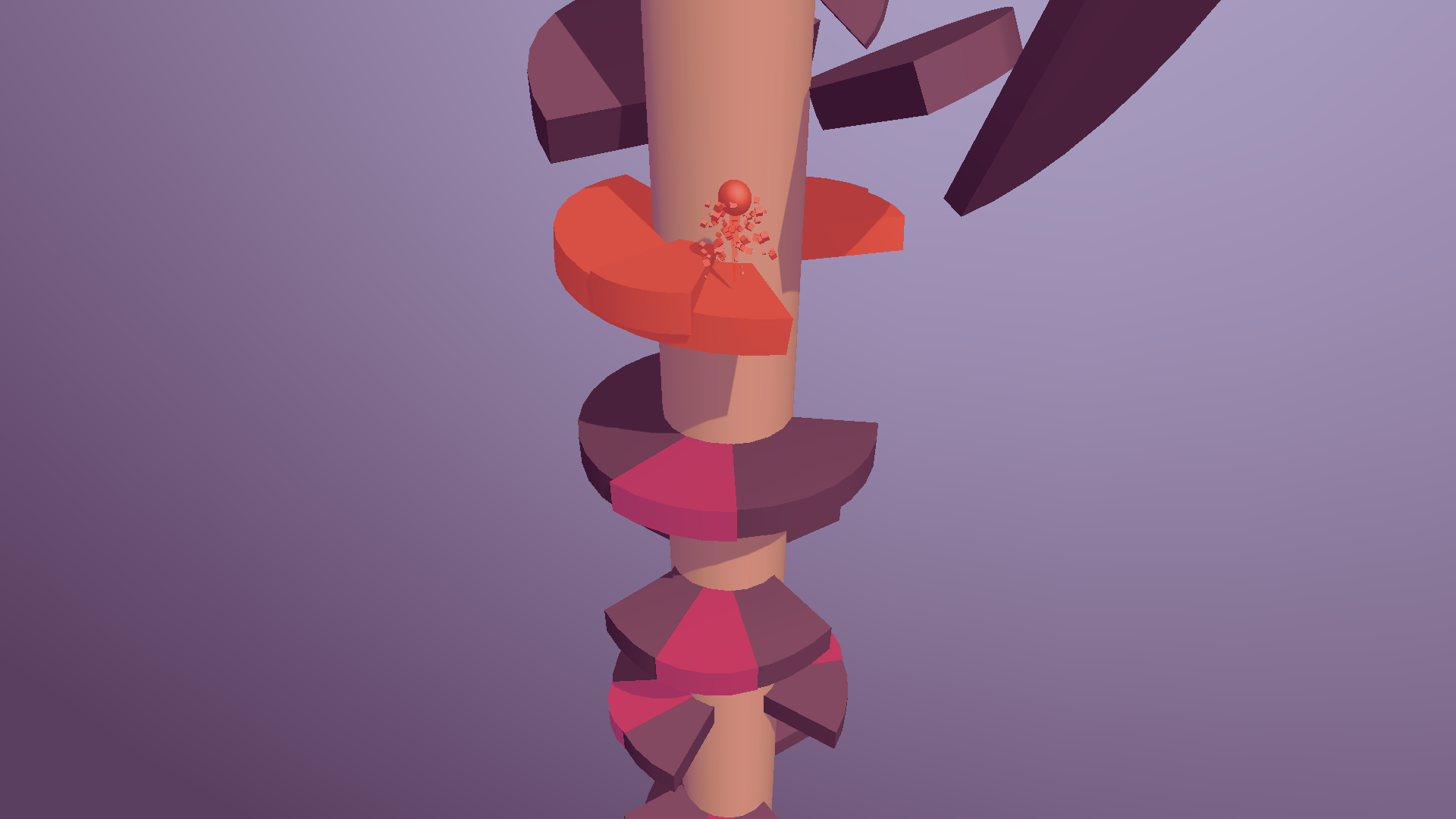 Helix Jump Game Screenshot