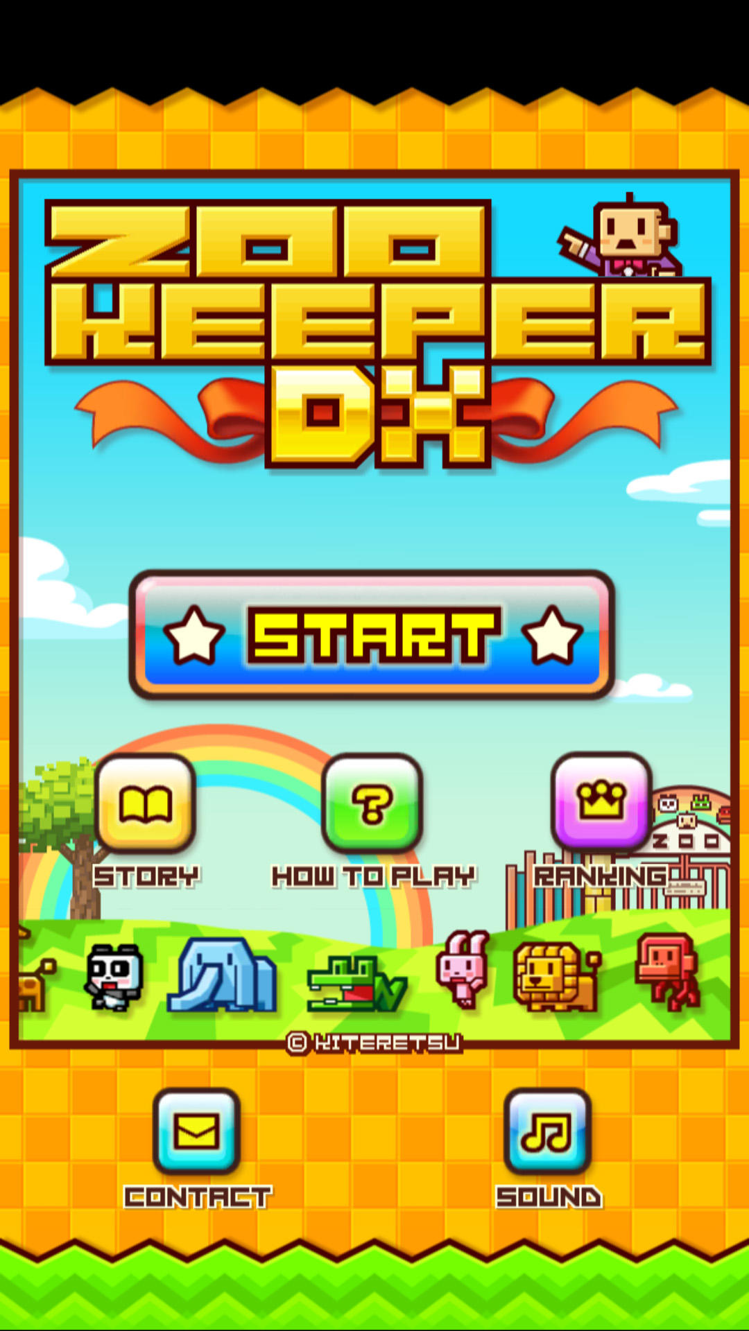 Cuplikan Layar Game ZOOKEEPER DX TouchEdition
