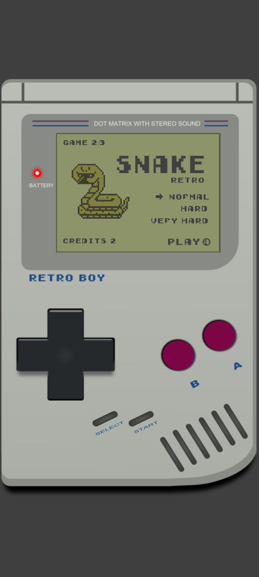 RetroBoy Game Screenshot