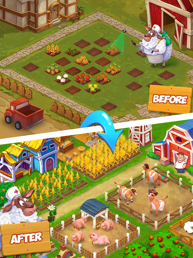 Sweet Fruit Match 3 Game Screenshot