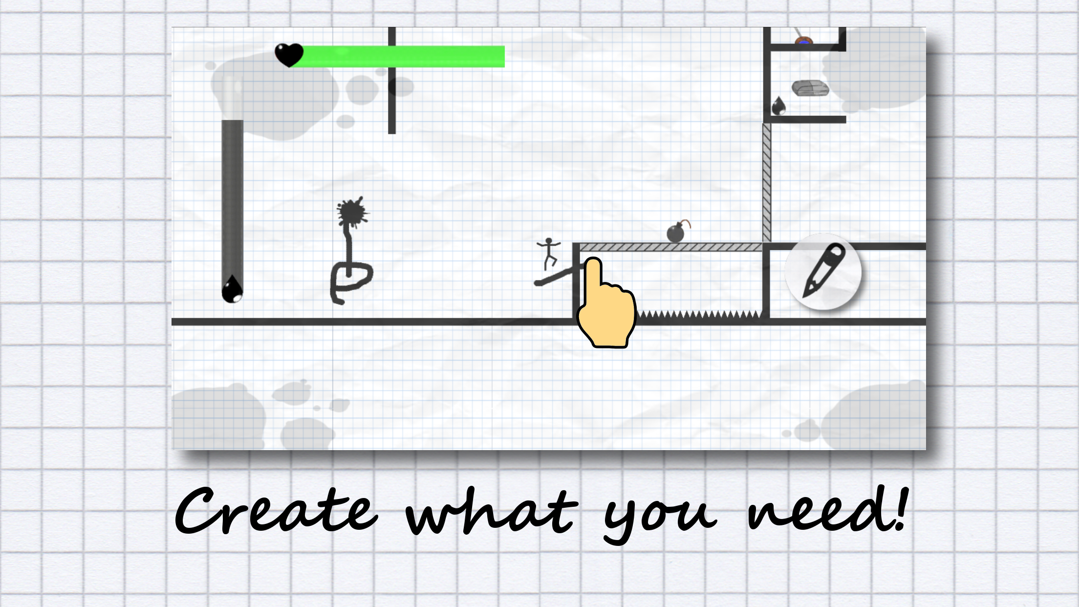 Adventures of Stickman Game Screenshot
